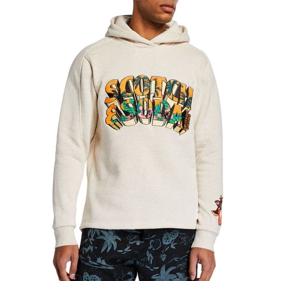 Scotch & Soda Other - Scotch & Soda tropical graphic pullover hoodie NEW